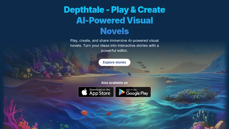 depthtale website