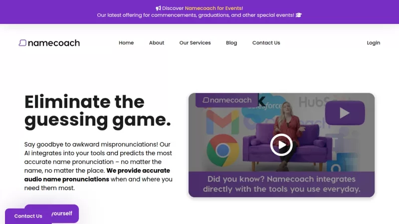 Namecoach screenshot