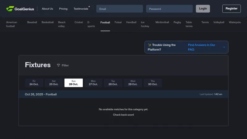 GoalGenius screenshot