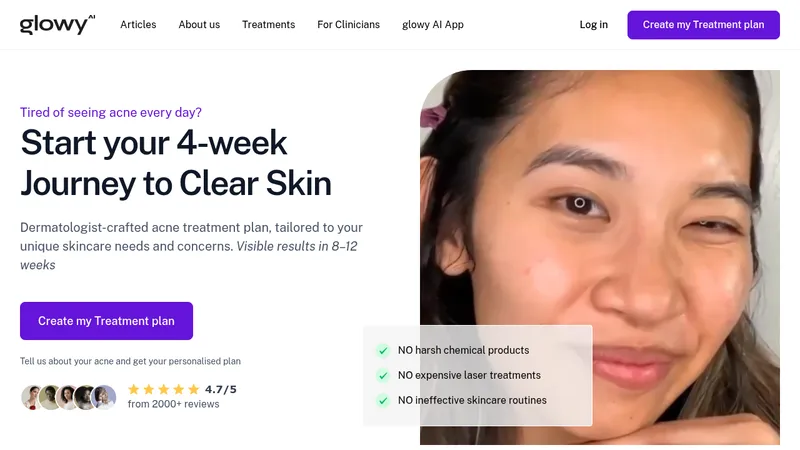 glowy ai website