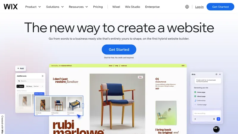 wix website