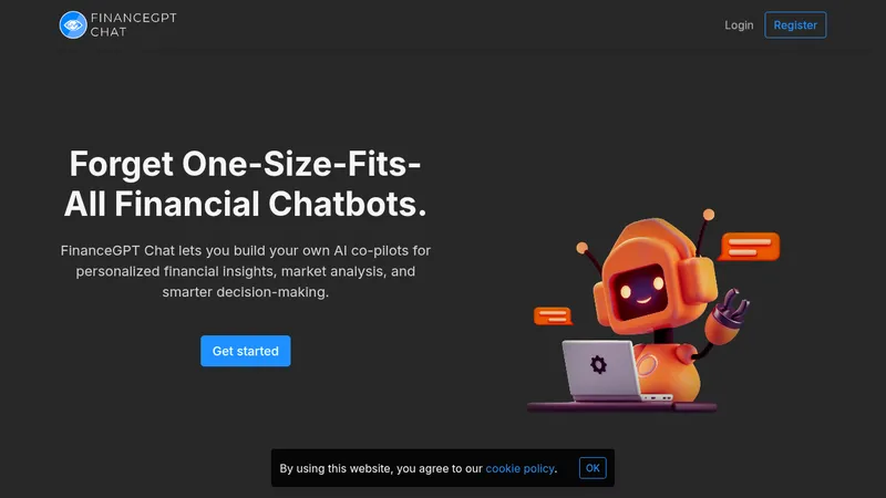 financegpt chat website