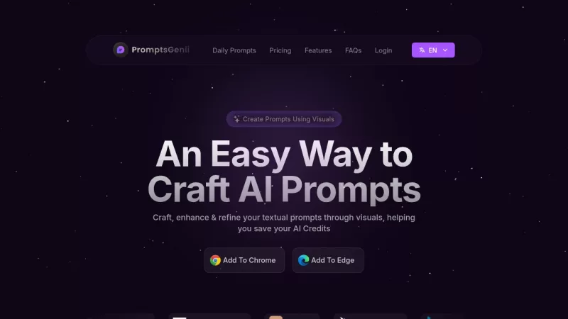 PromptsGenii screenshot