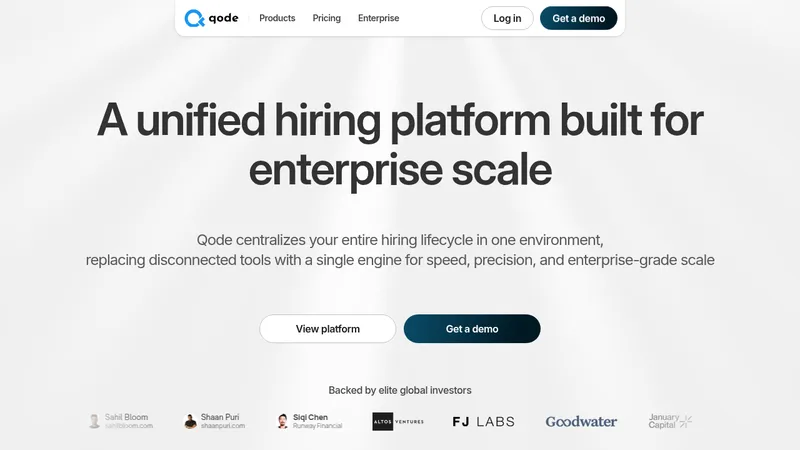 qode website