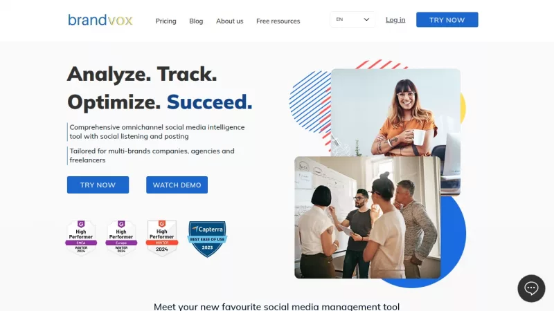 Brandvox screenshot