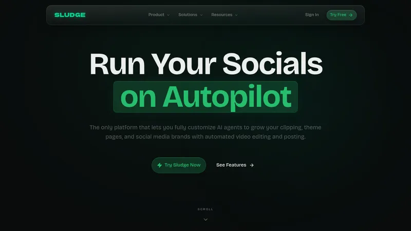 sludge ai website