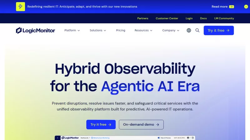 LogicMonitor screenshot