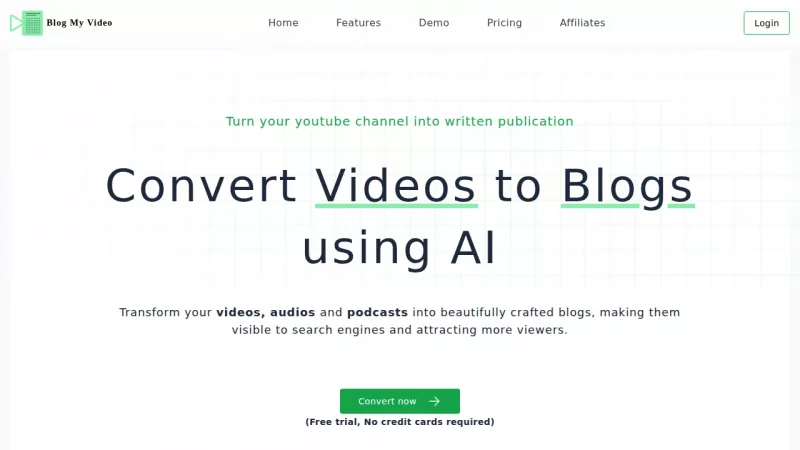 Blog my video screenshot