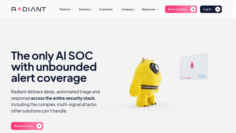 radiant security website
