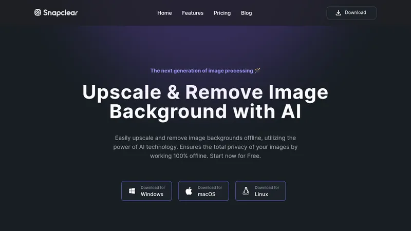 snapclear website