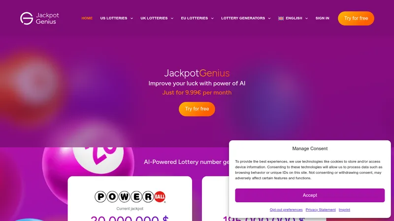 jackpotgenius website