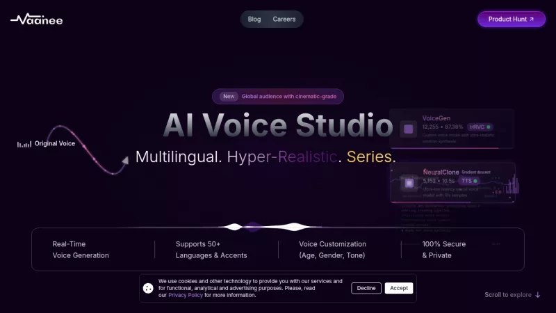 Vaanee AI screenshot
