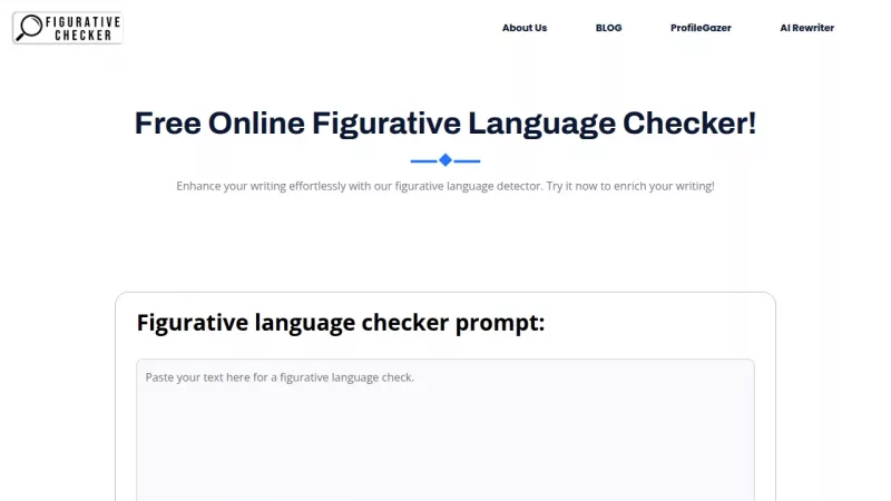 Figurative Language Checker screenshot