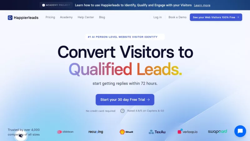 Happierleads screenshot