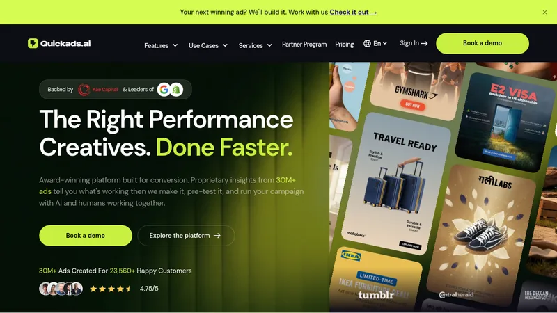 quickads website
