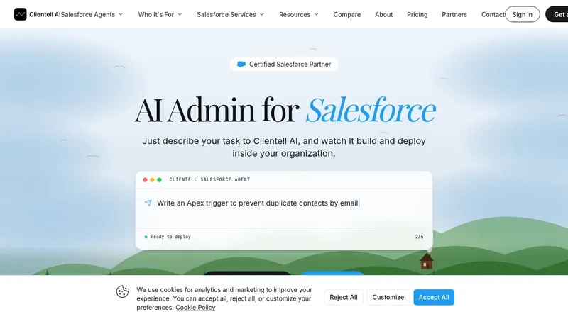 clientell ai website