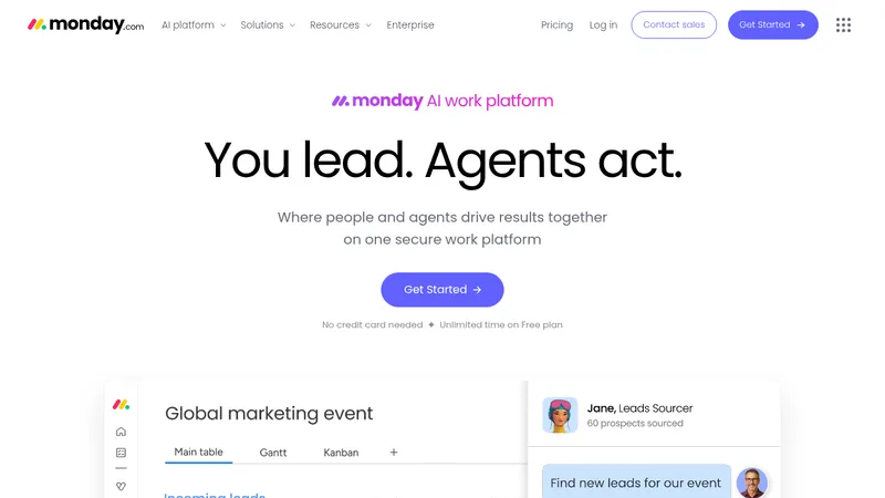 monday.com website