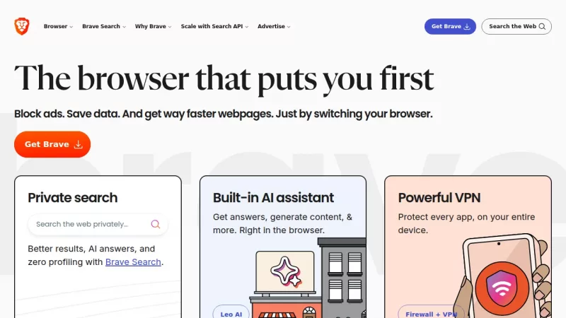 Brave Browser screenshot