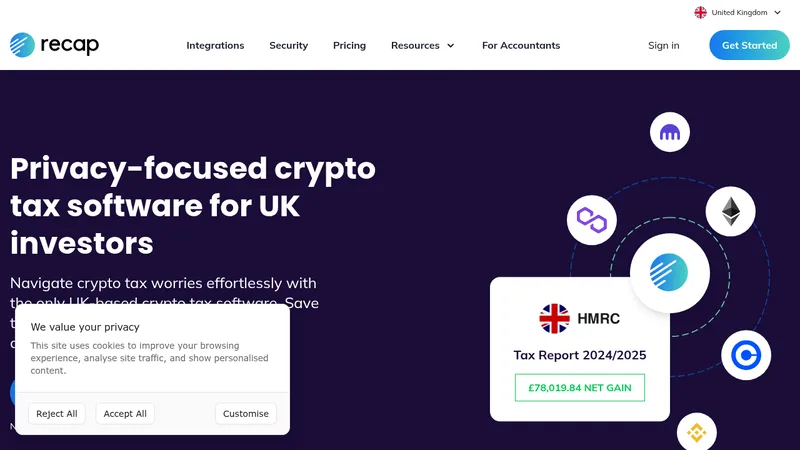 recap website