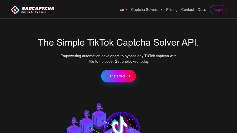 sadcaptcha website