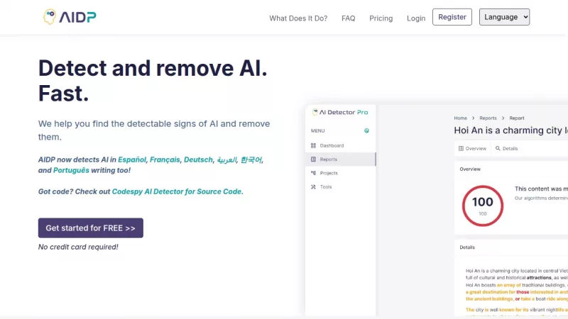 AI Detector Pro screenshot