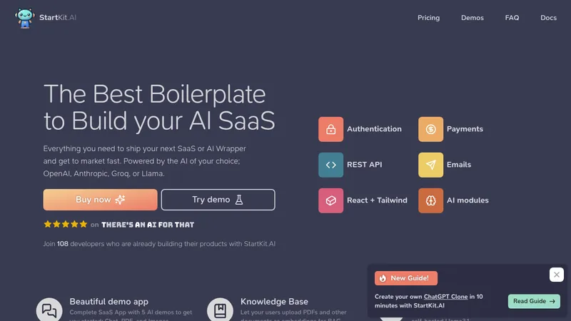 startkit.ai website
