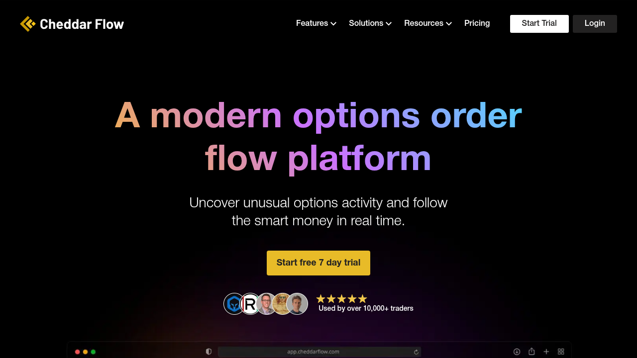 cheddar flow website