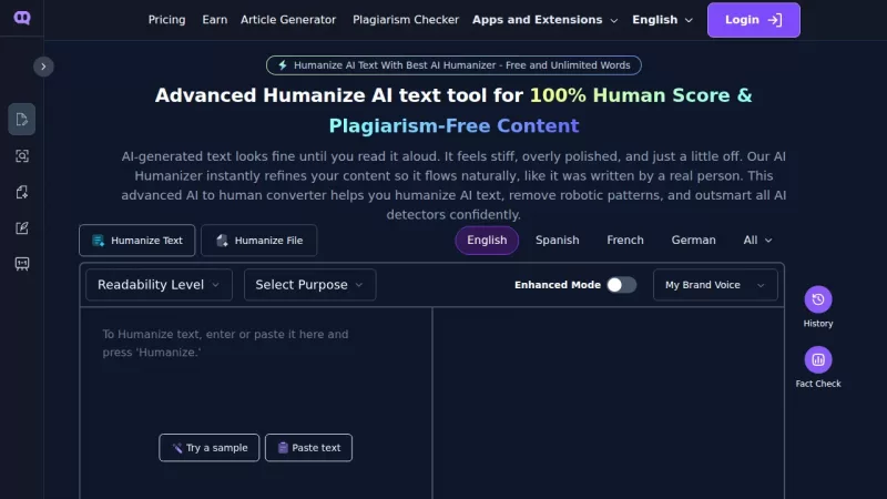 Humanize AI screenshot