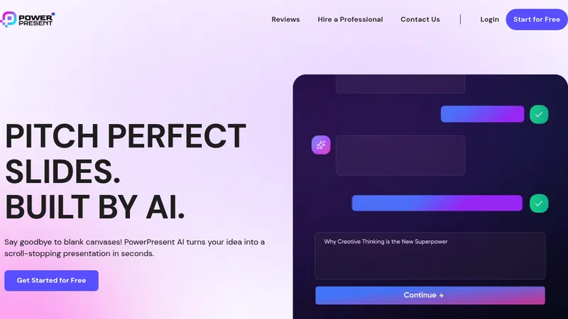 powerpresent ai website