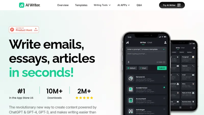 ai writer website