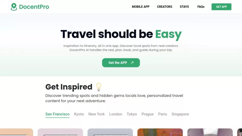 DocentPro screenshot
