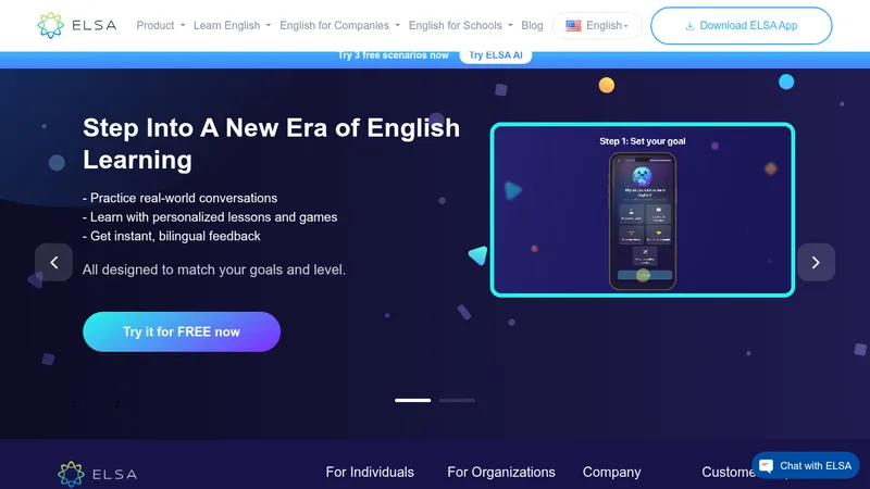 elsa speak website