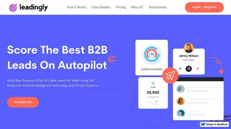 Leadingly screenshot