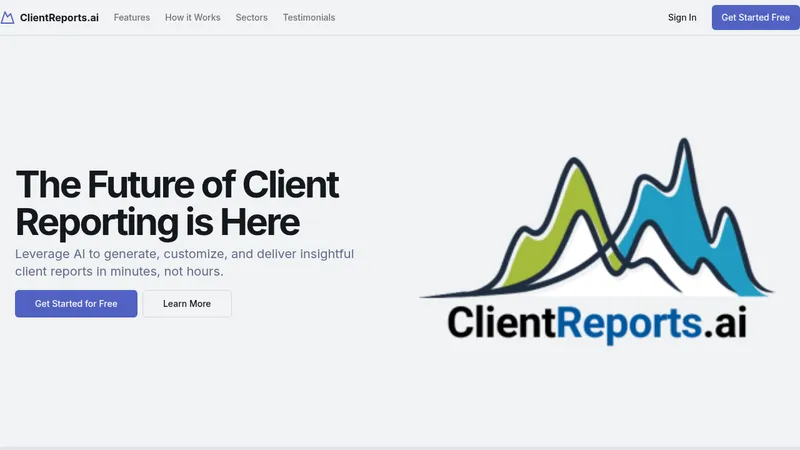 clientreports.ai website
