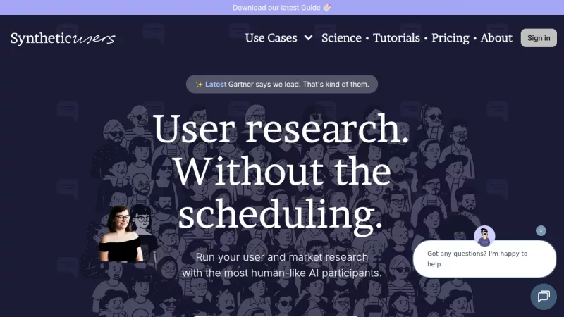 Synthetic Users screenshot