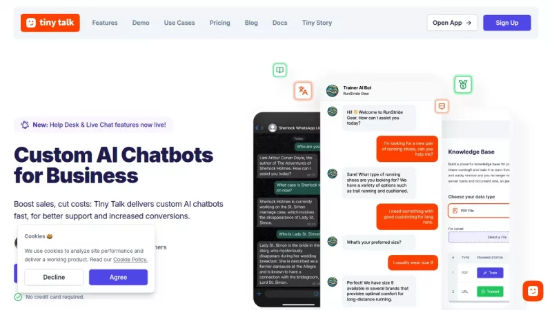 Tiny Talk AI screenshot