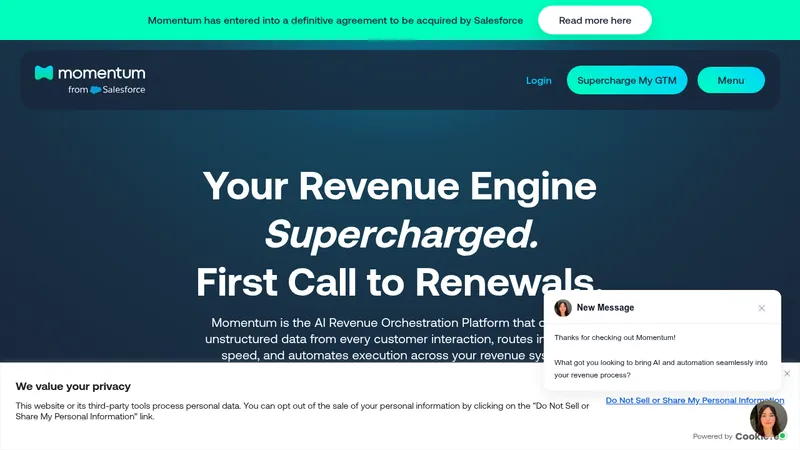 momentum website