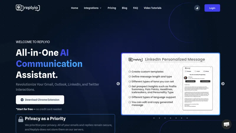 replyio website
