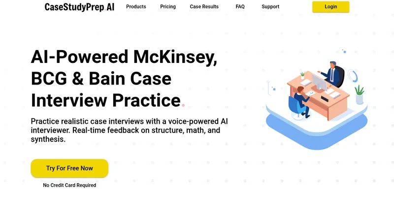 casestudyprep.ai website