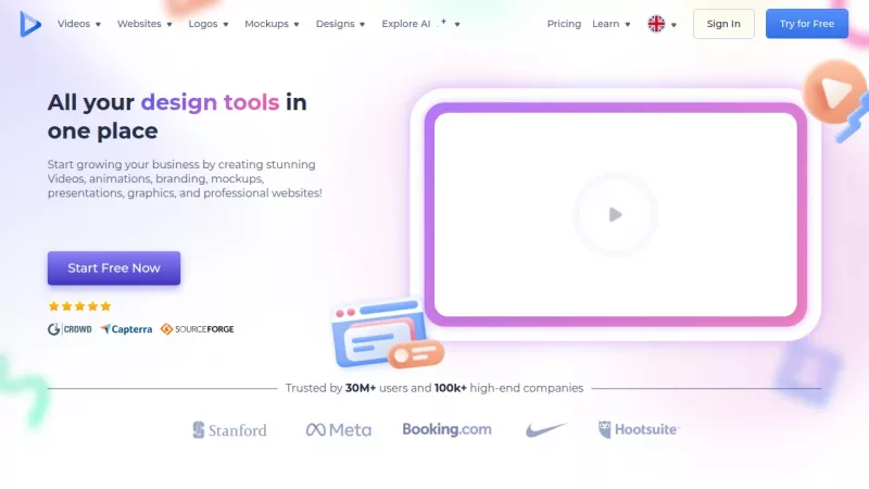 Renderforest screenshot
