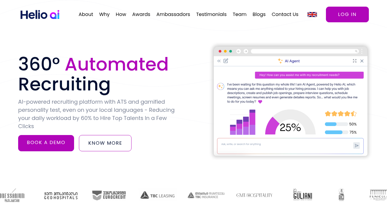 helio.ai website