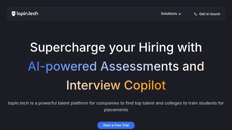 topin.tech website