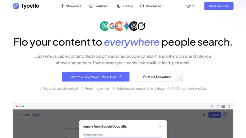 typeflo website