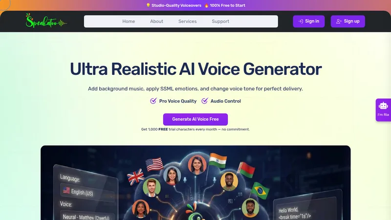 speakatoo website
