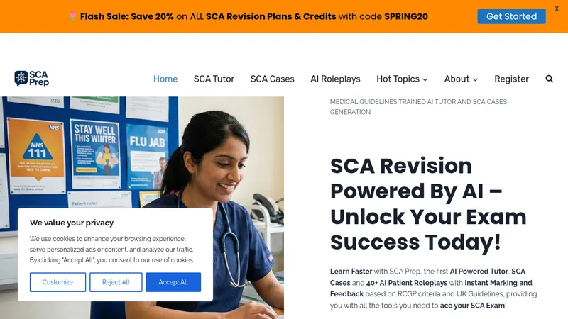 sca prep website