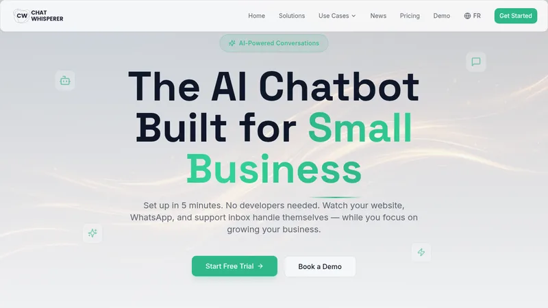 chat whisperer website