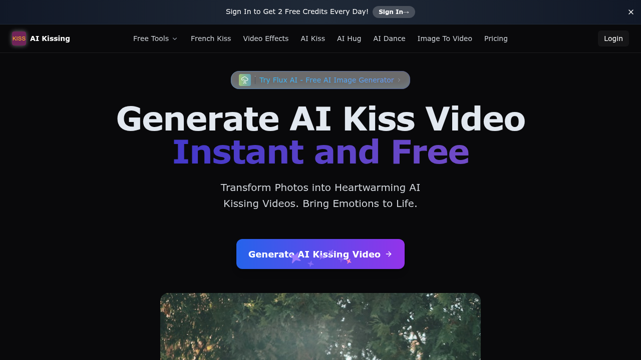 ai kissing website
