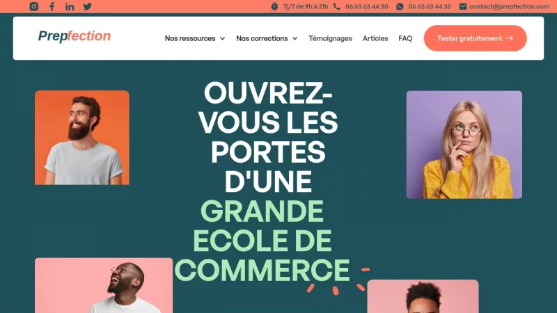 Prepfection screenshot