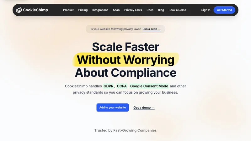 cookiechimp website