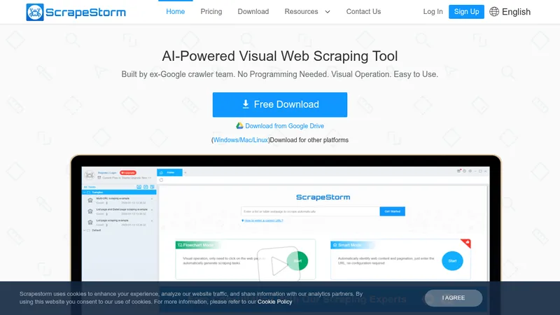 scrapestorm website